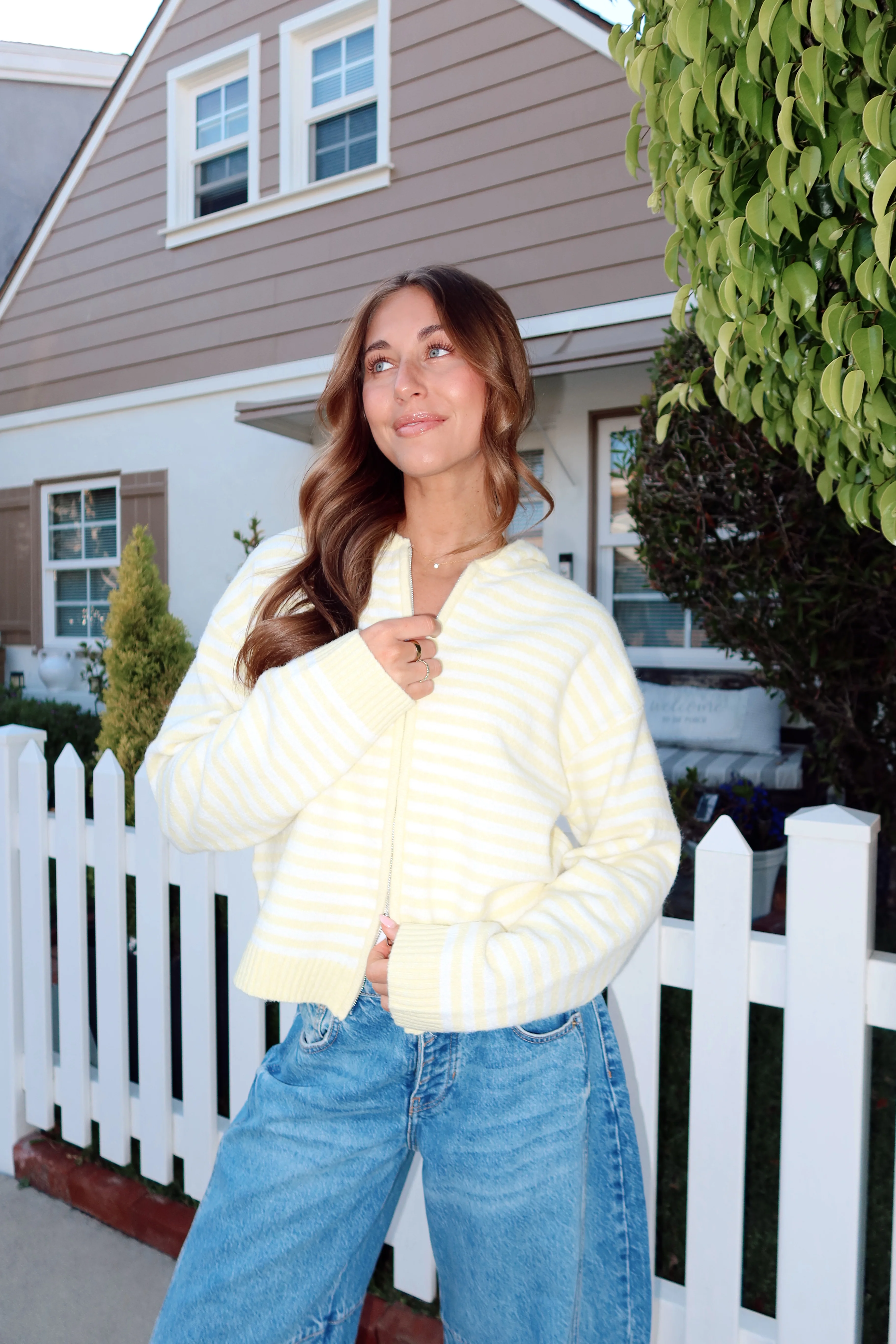 Myles Stripe Hooded Jacket - Image 6