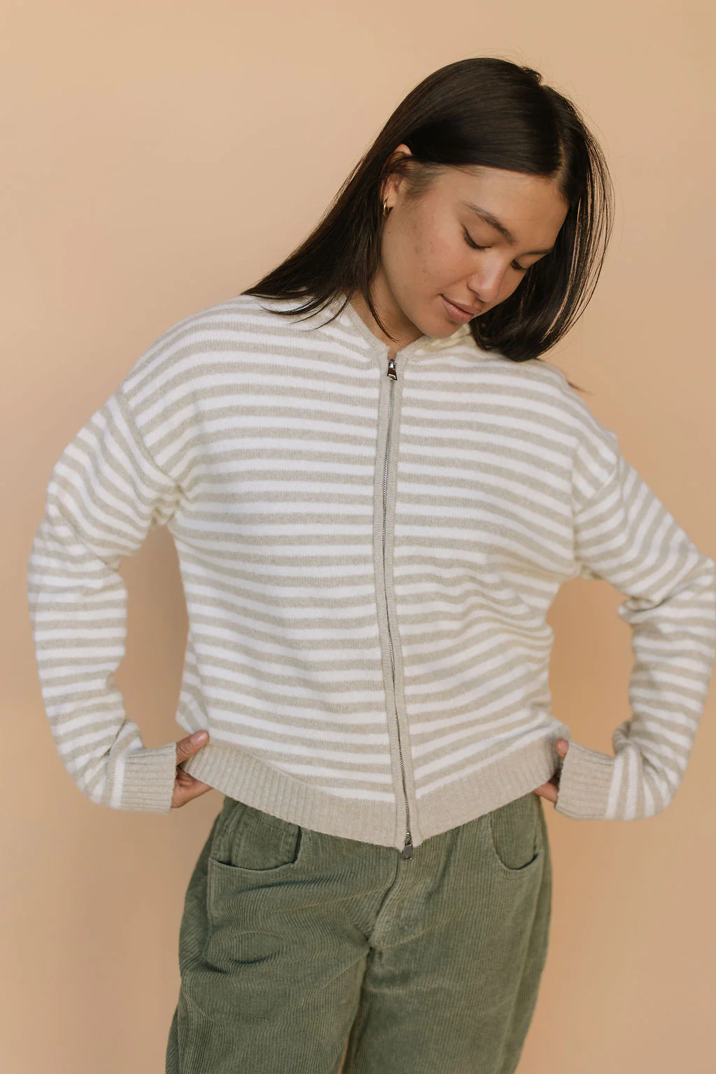 Myles Stripe Hooded Jacket - Image 8