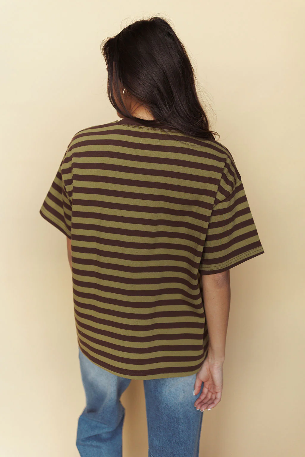Nola Stripe Tee - 4 Colors - Image 4