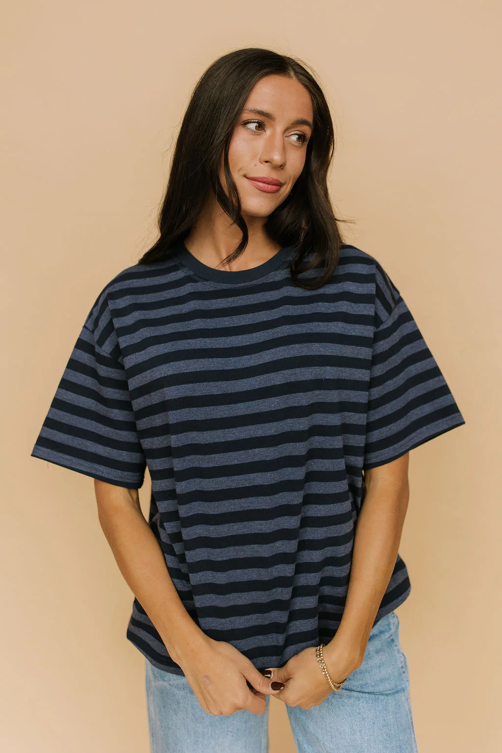 Nola Stripe Tee - 4 Colors - Image 6