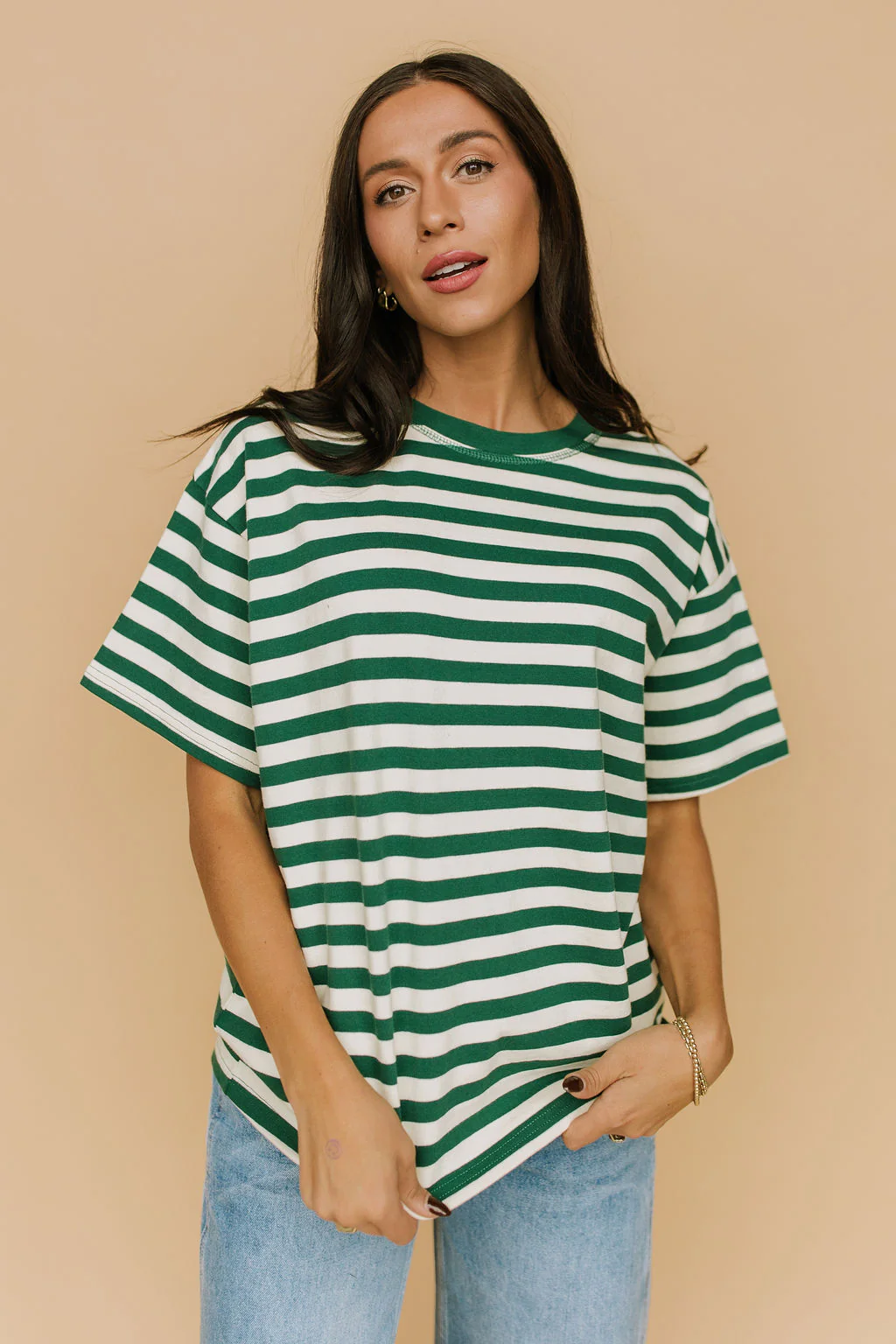 Nola Stripe Tee - 4 Colors - Image 7