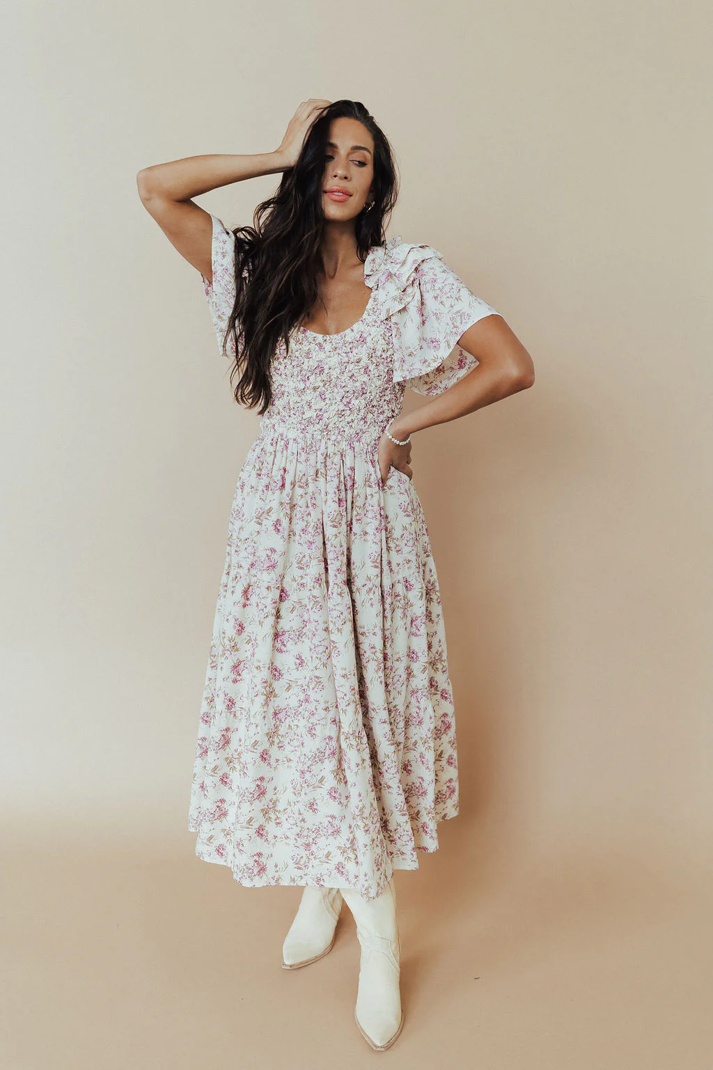 Penelope Floral Midi - Image 6