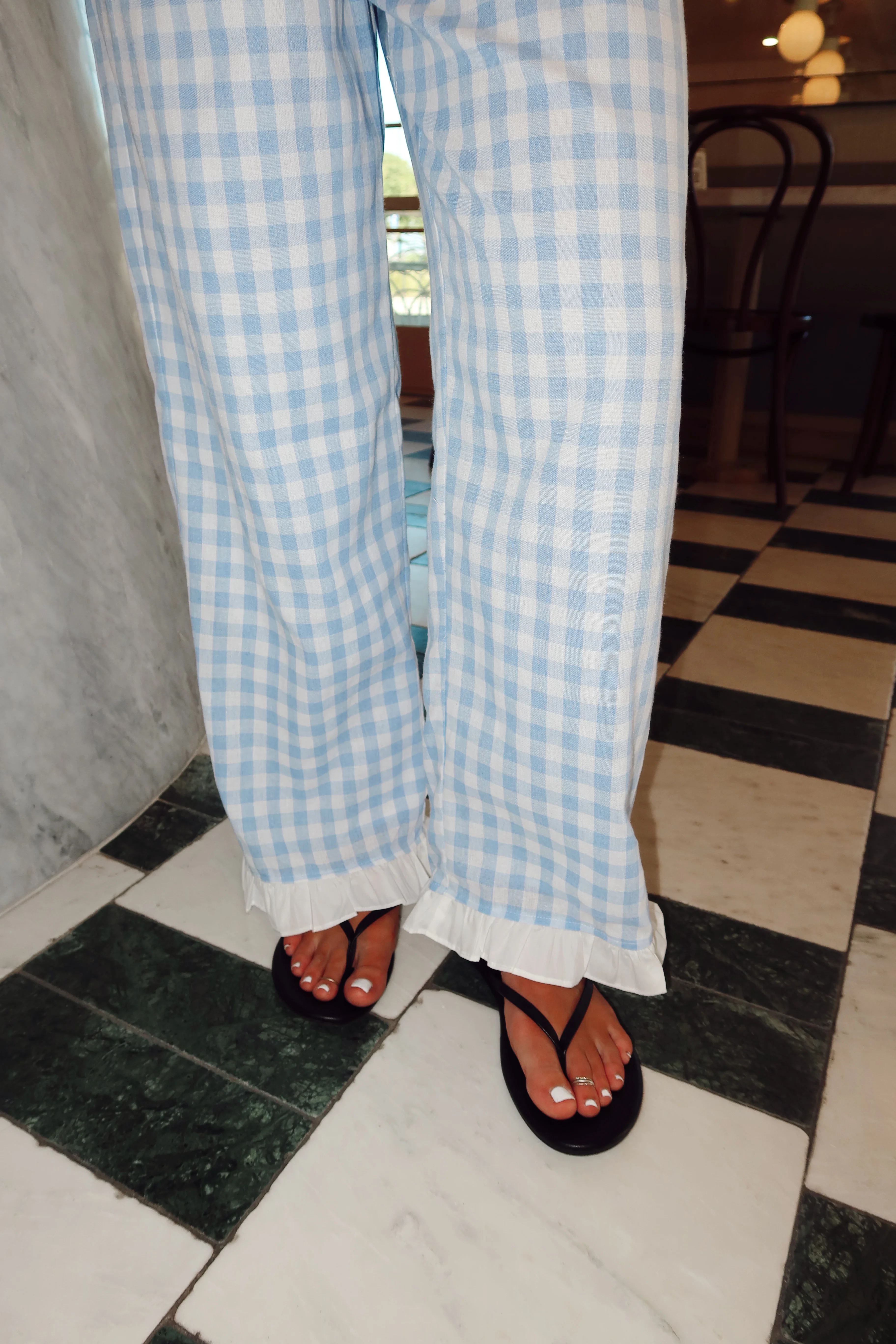 Penny Gingham Pants - Image 3