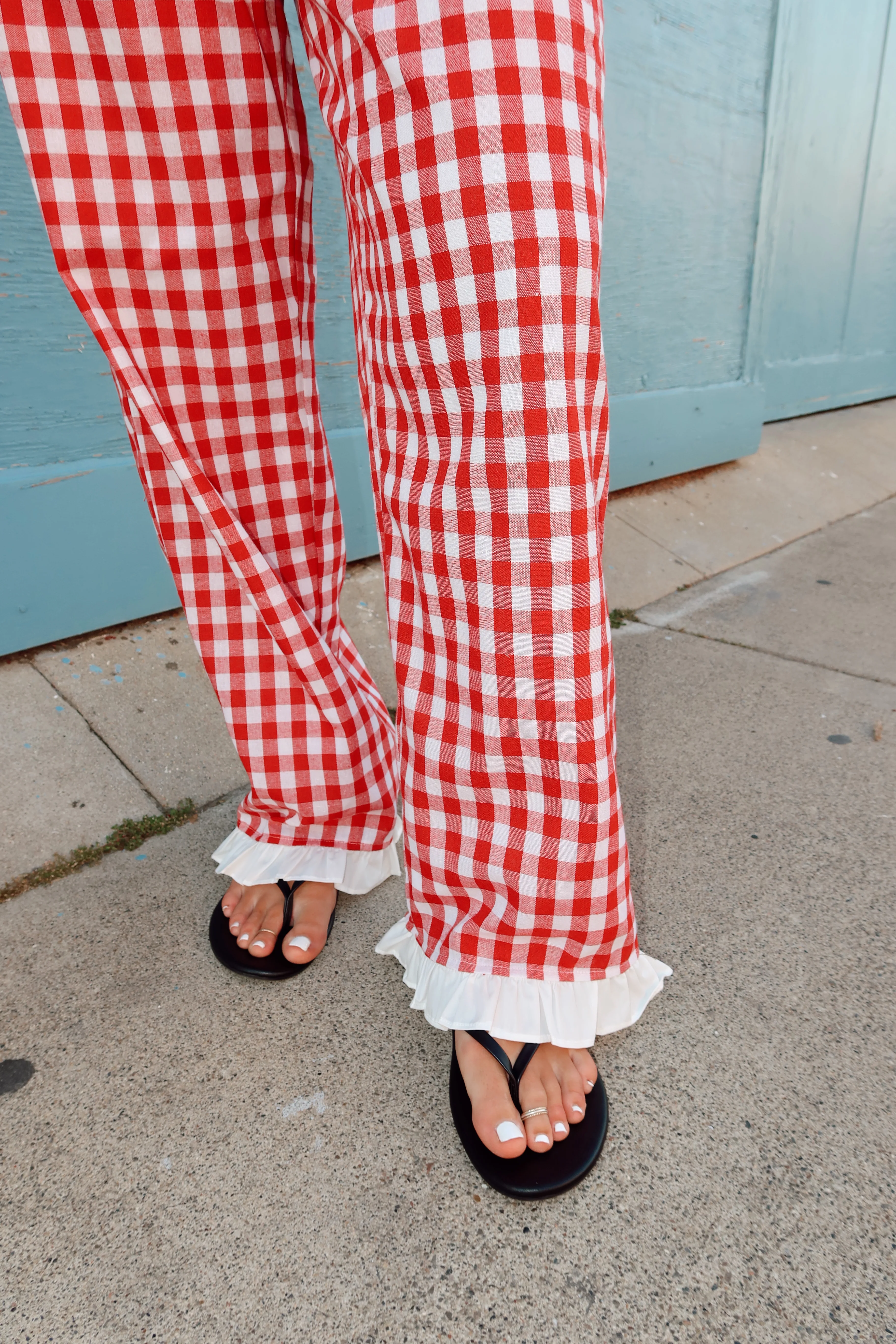 Penny Gingham Pants - Image 7