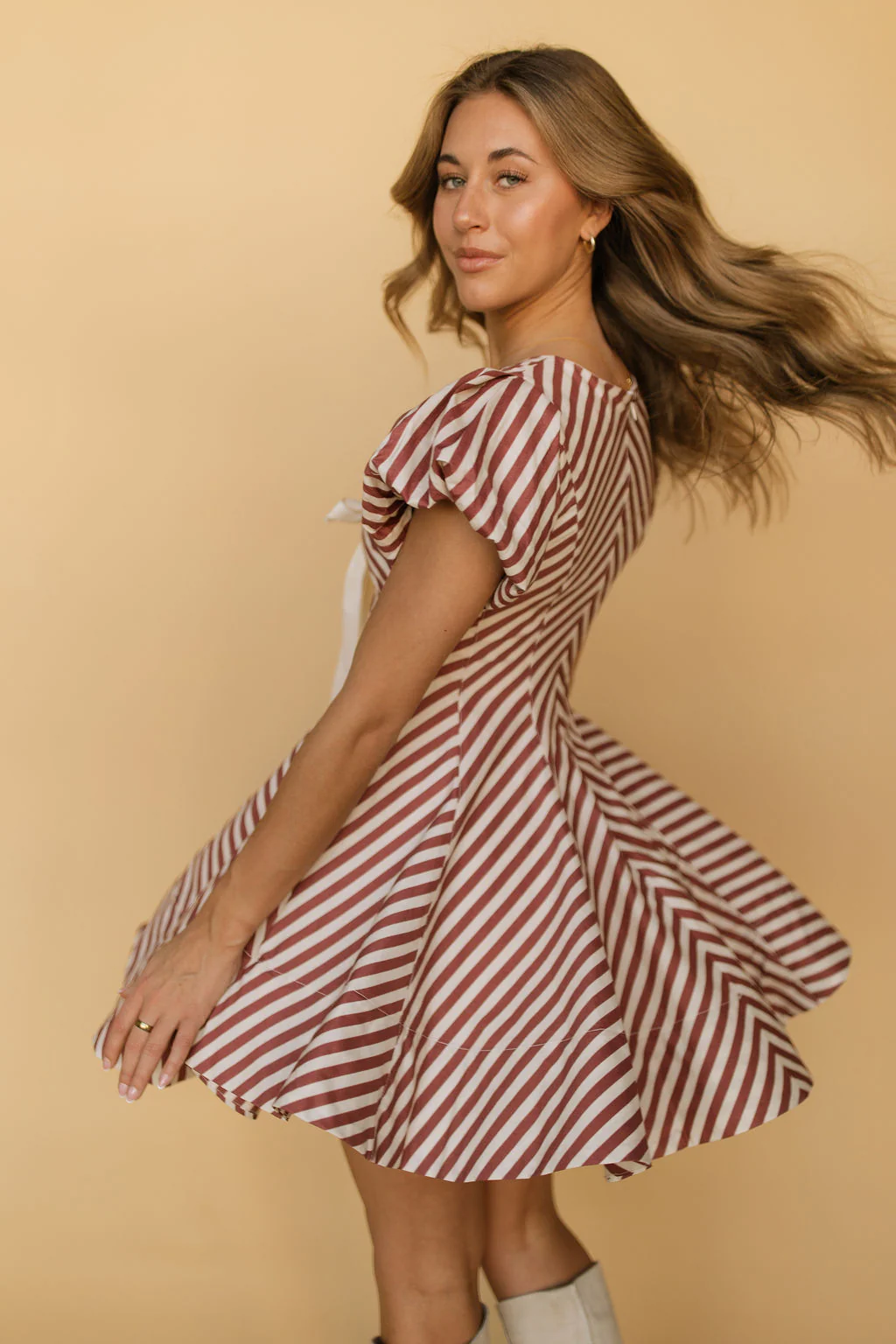 FINAL SALE - Peppermint Stripe Dress - Image 3