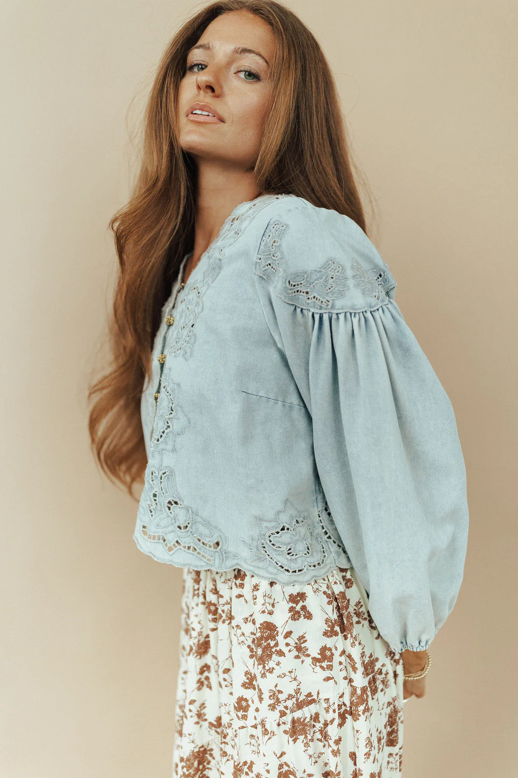Petunia Eyelet Blouse - Image 4
