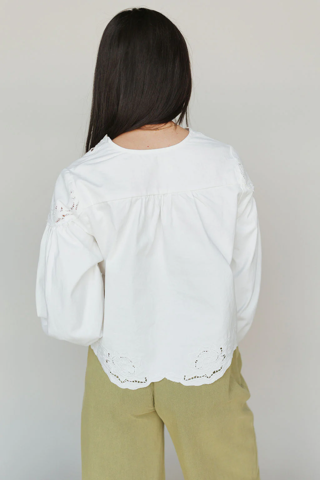 Petunia Eyelet Blouse - Image 7