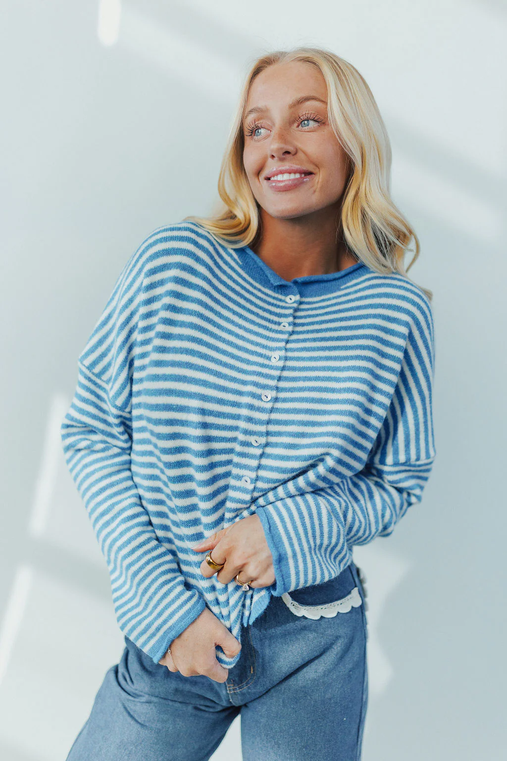 Stripe Piper Cardigan - Image 12