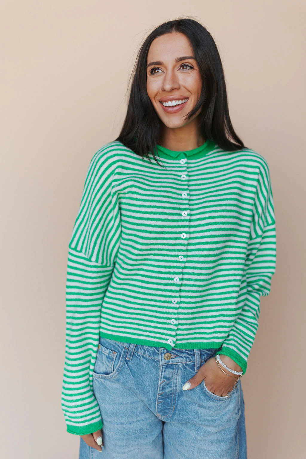 Stripe Piper Cardigan - Image 7