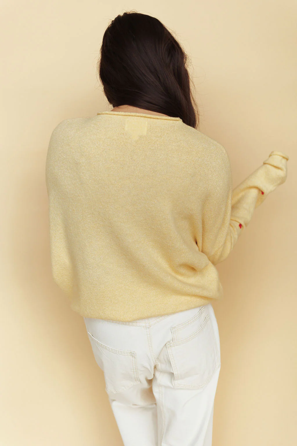 FINAL SALE - Piper Embroidered Cardigan in Honey - Image 4