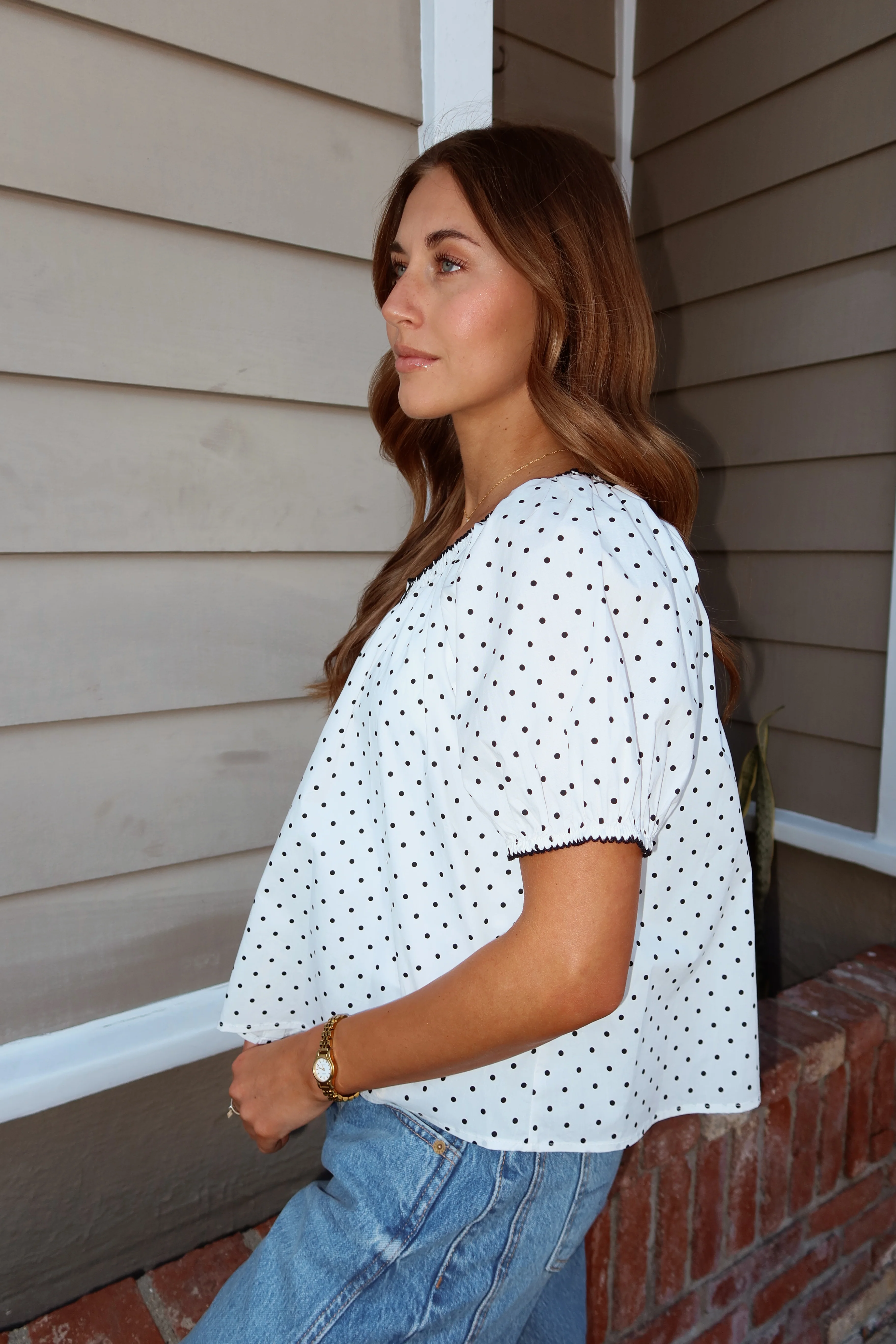 Polly Dot Blouse - Image 9