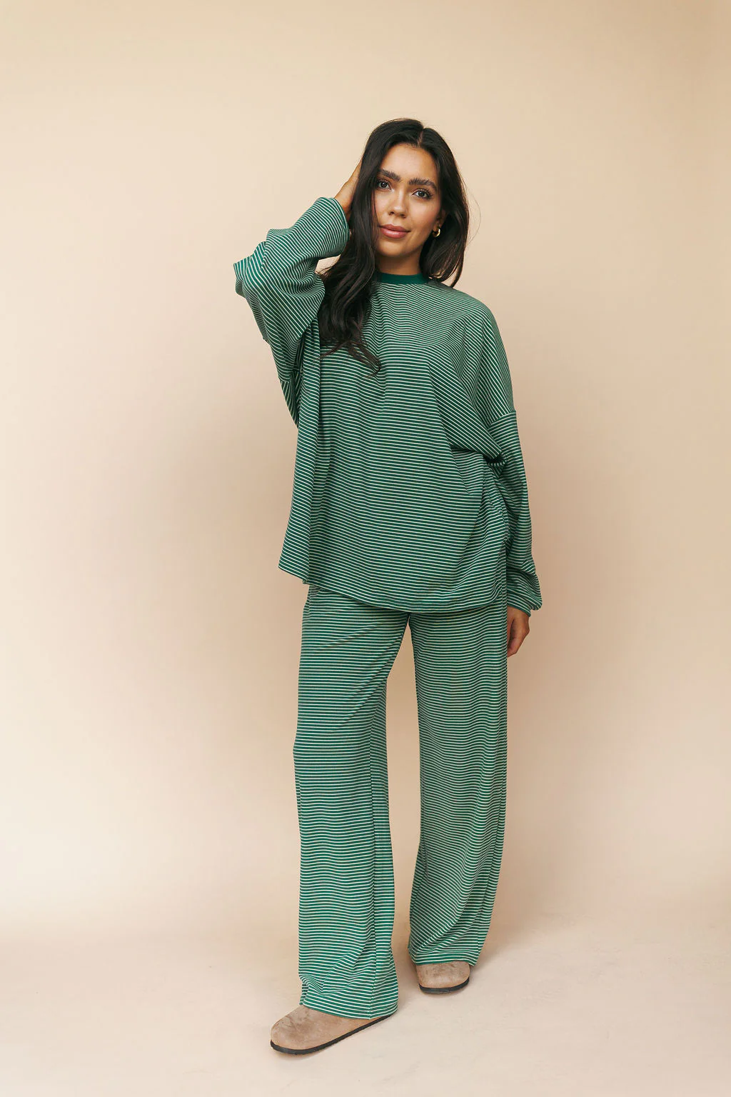 Porter Fleece Stripe Pants - Image 12
