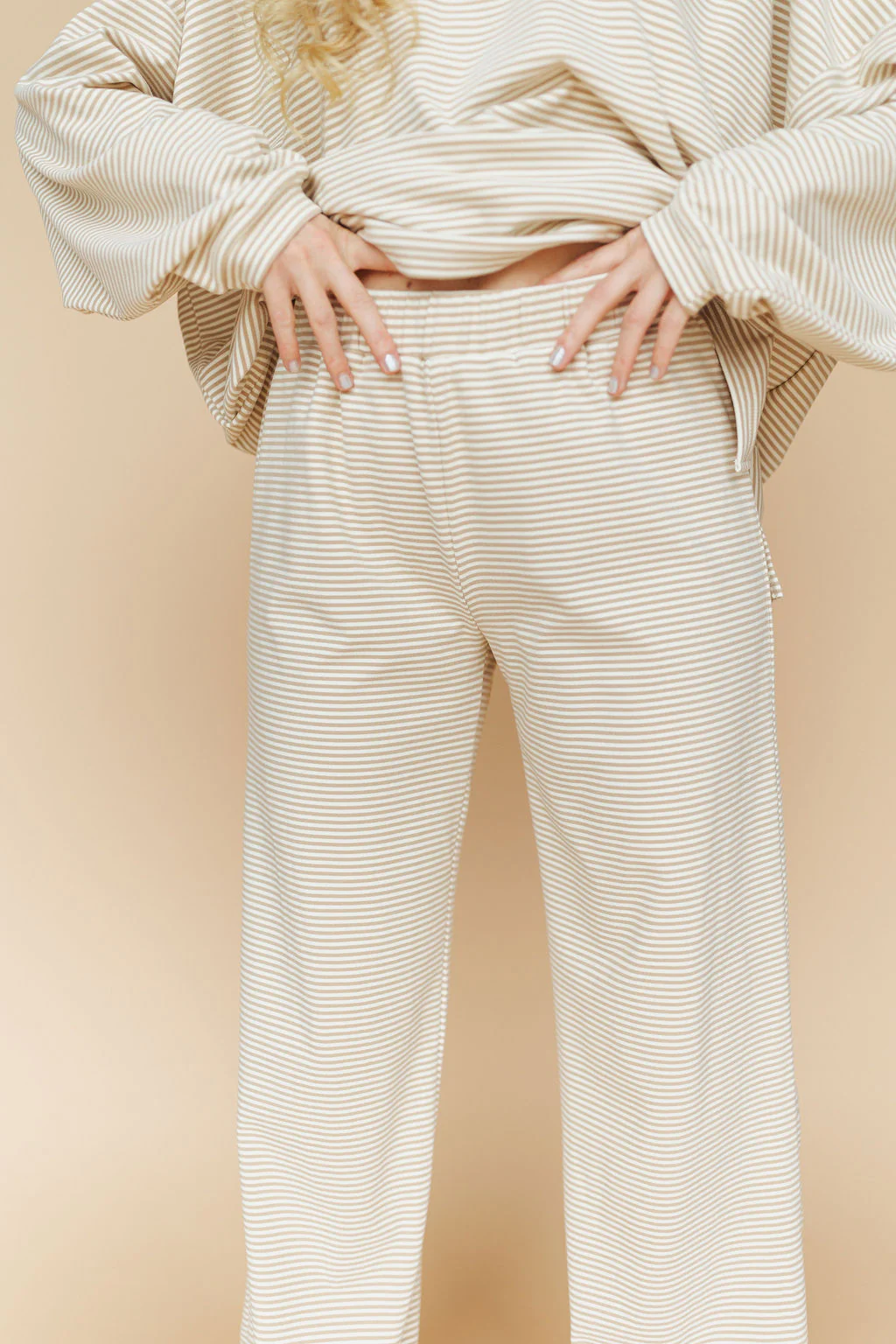 Porter Fleece Stripe Pants - Image 6