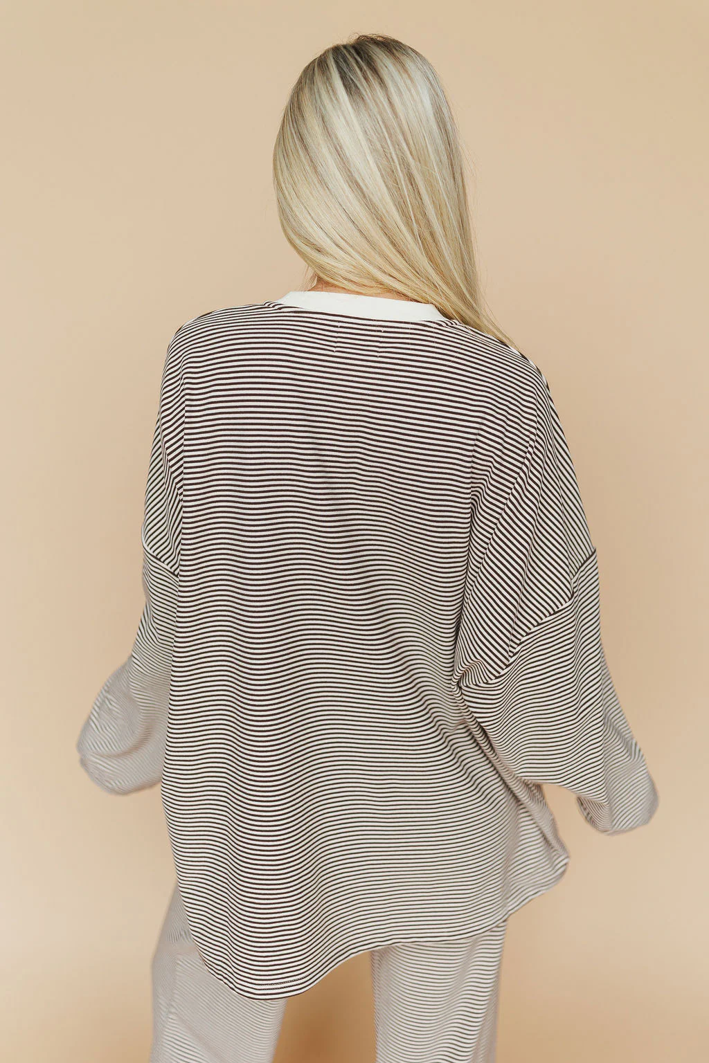 Porter Fleece Stripe Top - Image 14