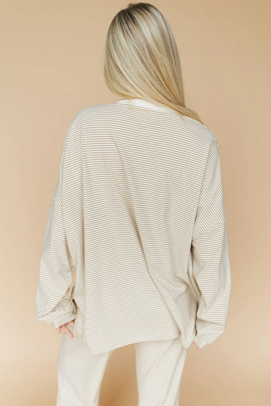 Porter Fleece Stripe Top - Image 17