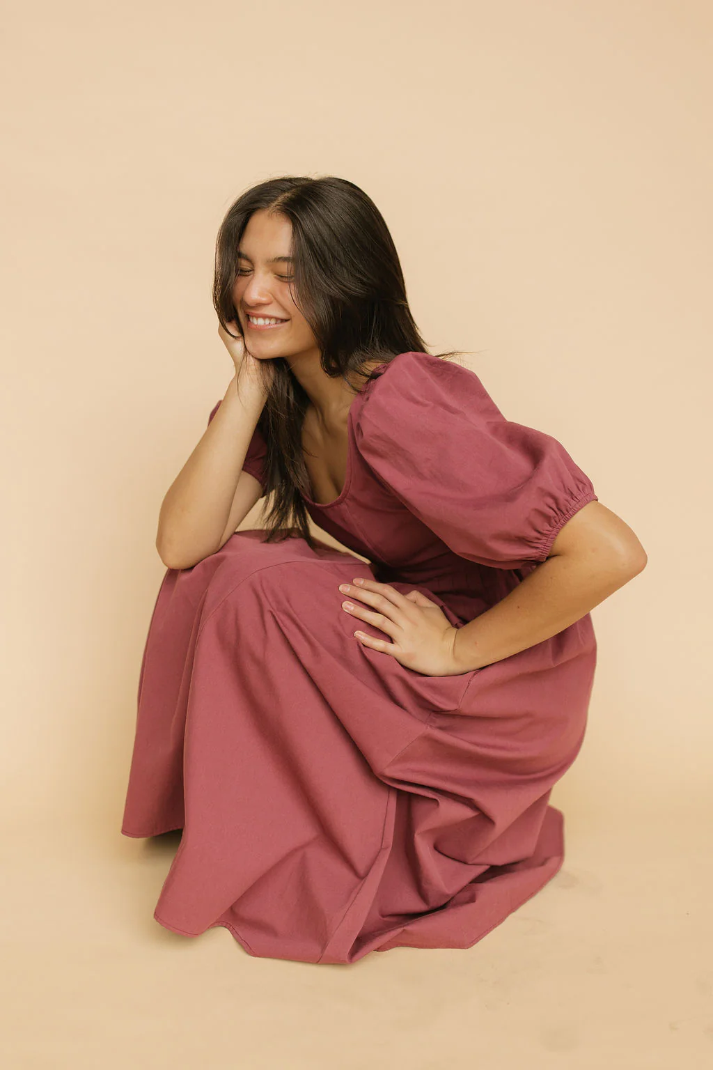 Rosalind Midi in Wine - Image 4