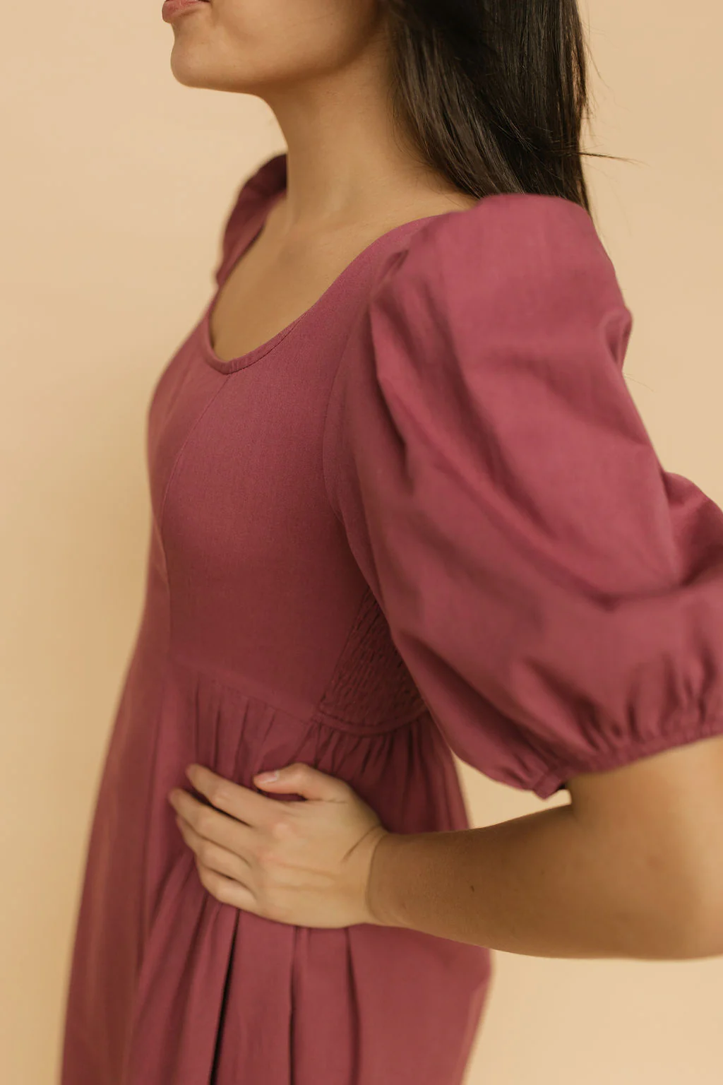 Rosalind Midi in Wine - Image 6