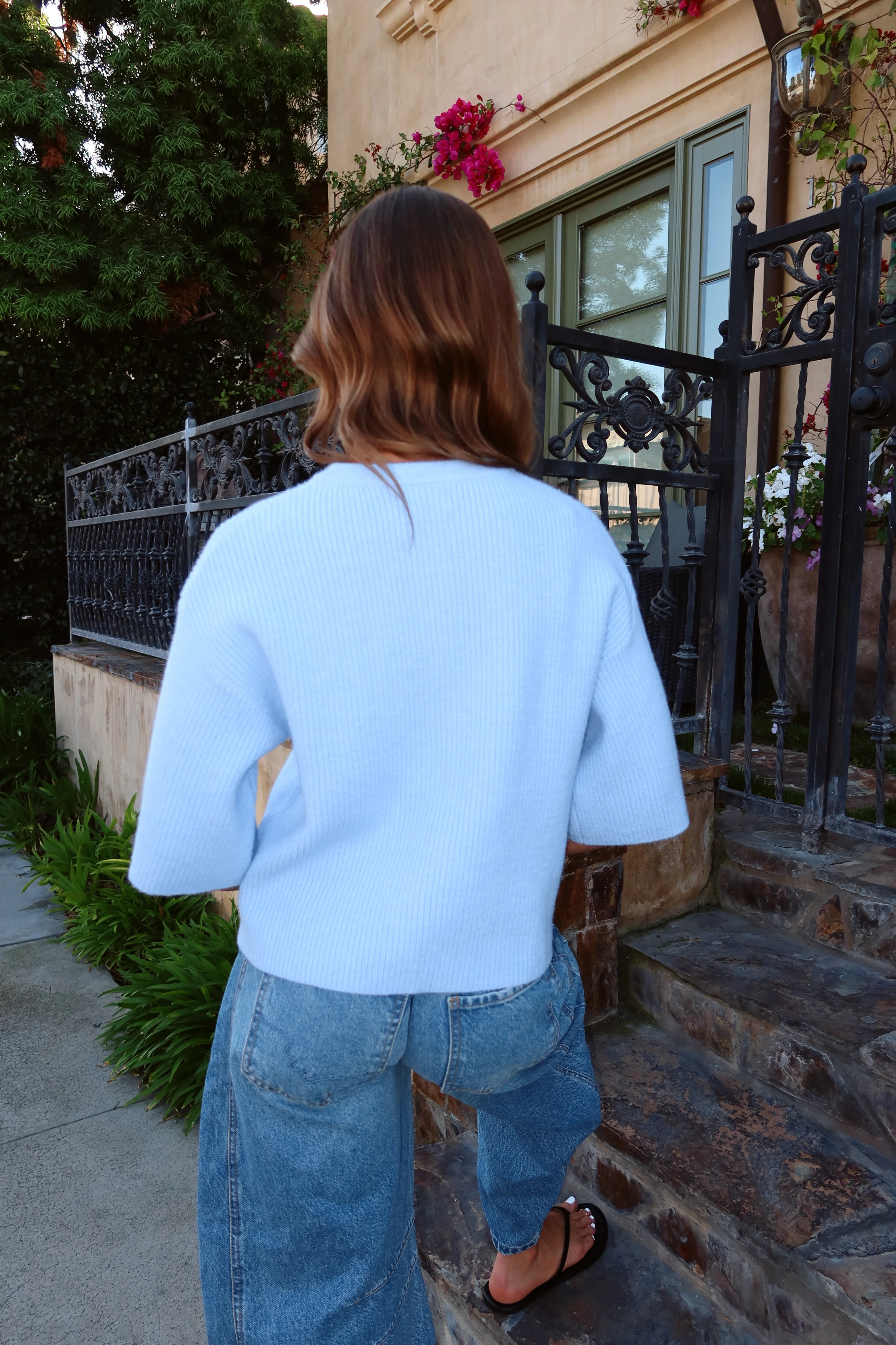 Sadie Cardigan in Blue - Image 5