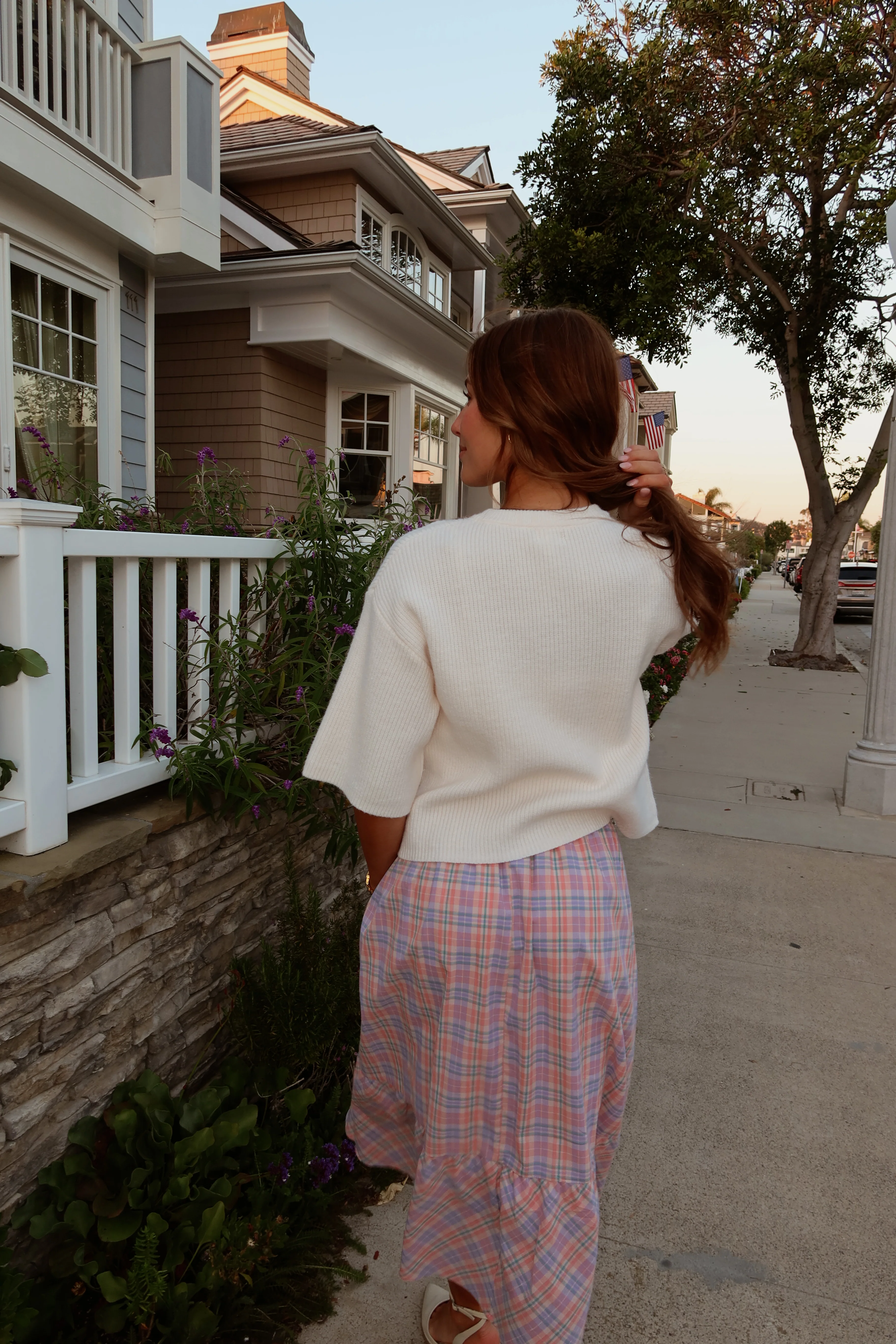 Sadie Cardigan in Ivory - Image 2