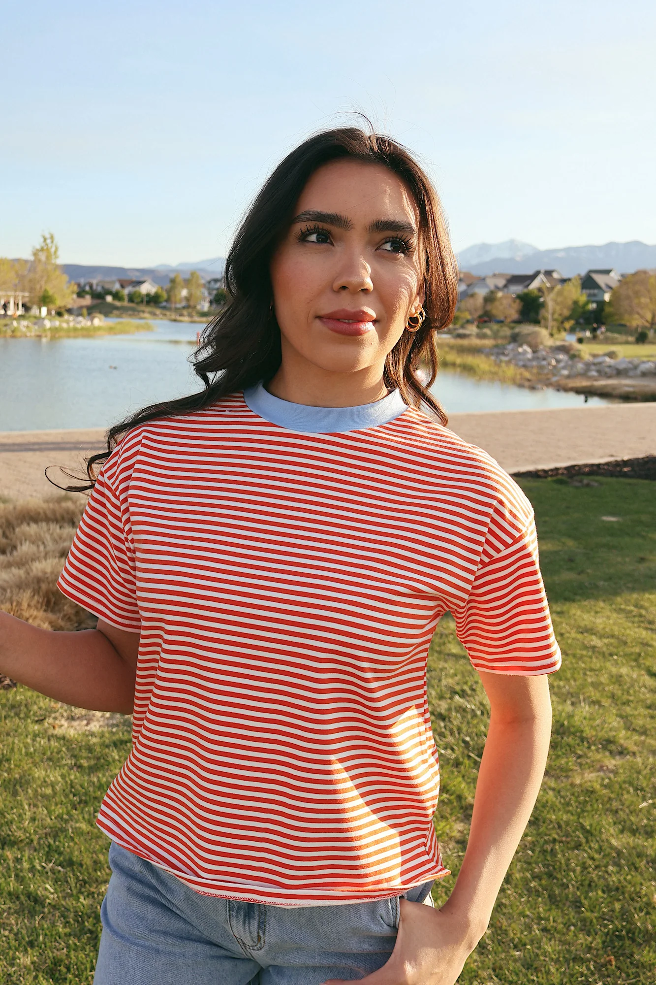 Sawyer Stripe Tee - Image 7