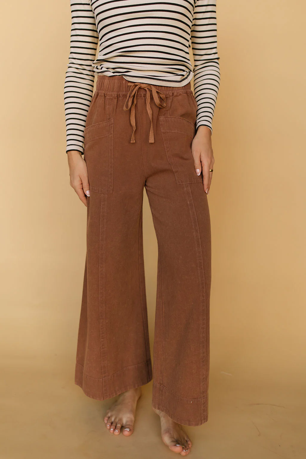 Sheena Cotton Twill Pants