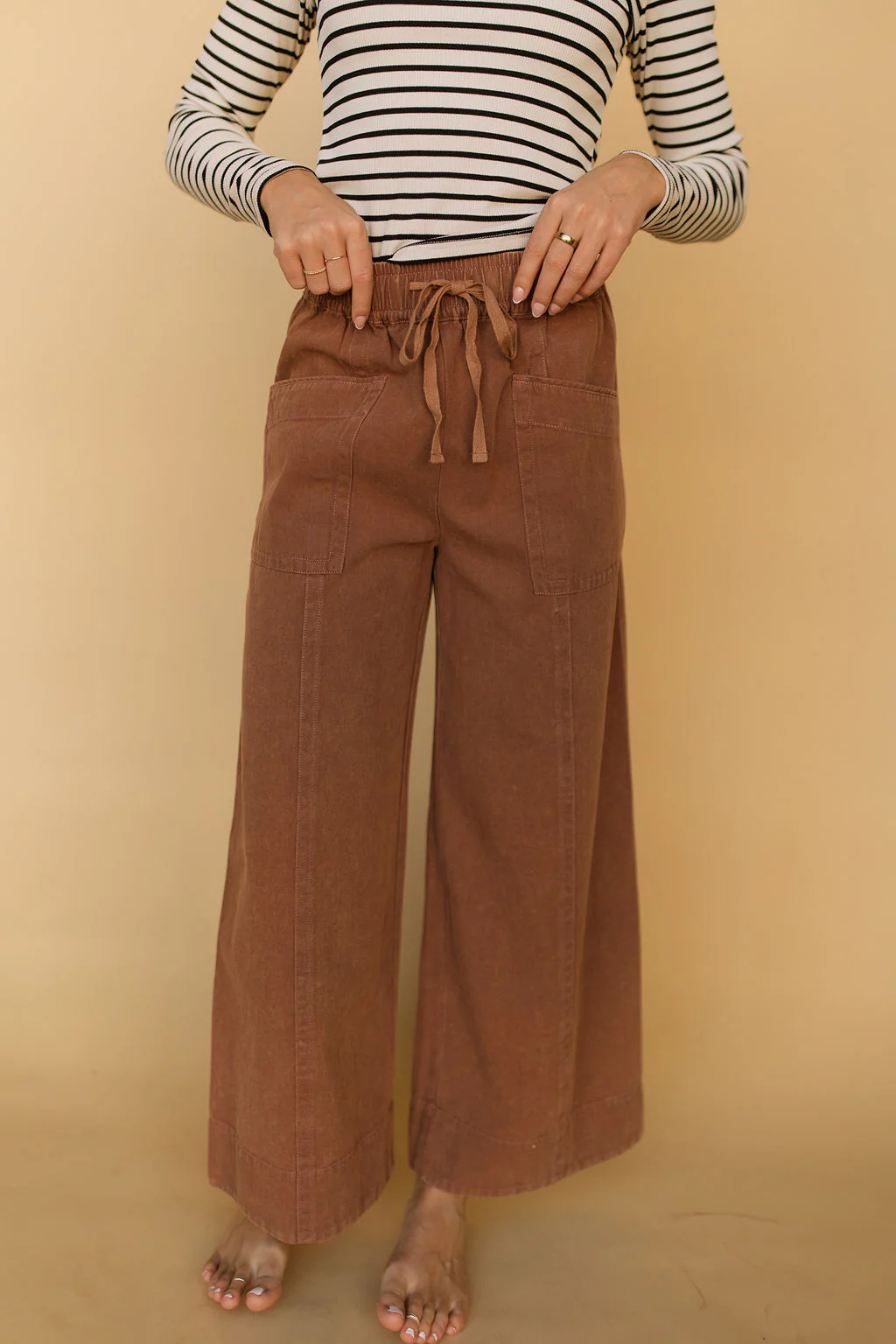 Sheena Cotton Twill Pants - Image 3