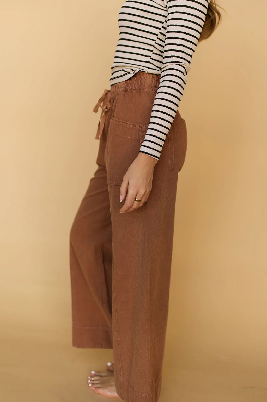 Sheena Cotton Twill Pants - Image 4