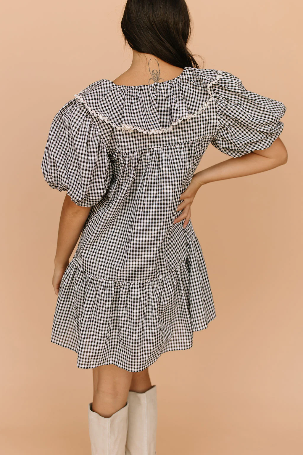 Sloane Gingham Dress - Image 3