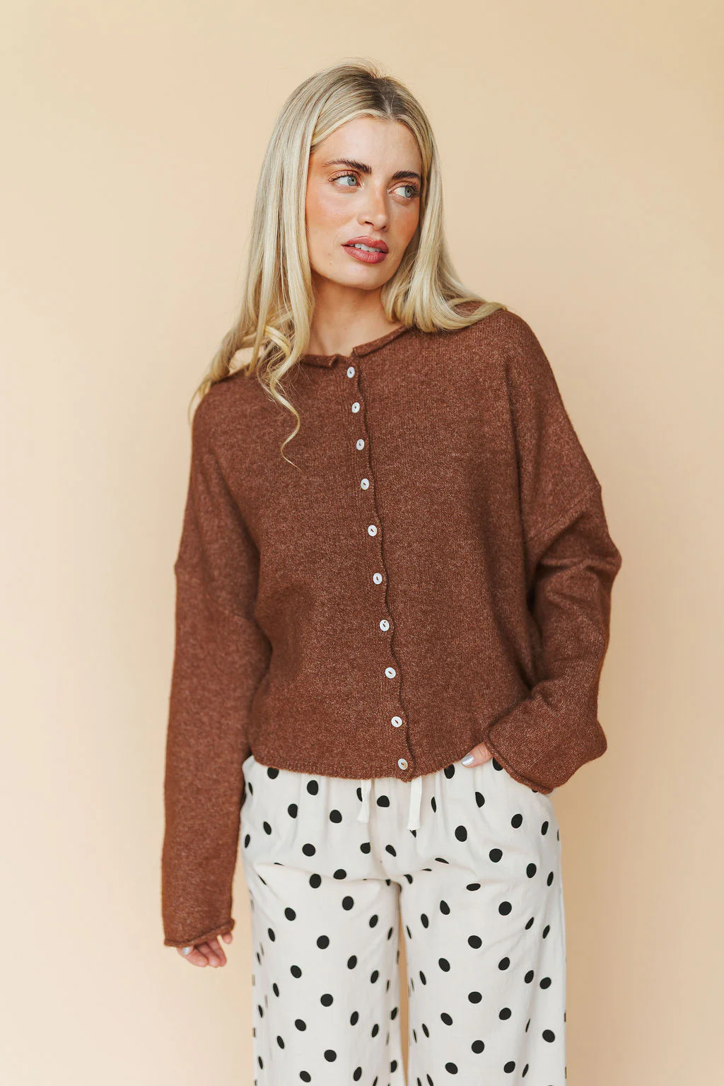 Solid Piper Cardigan - Image 10