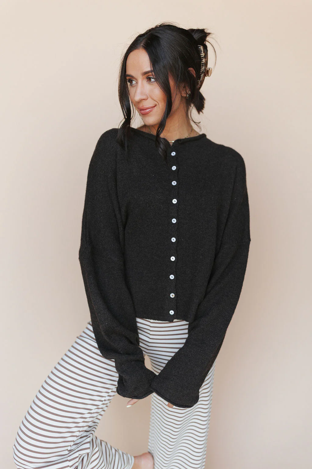 Solid Piper Cardigan - Image 13