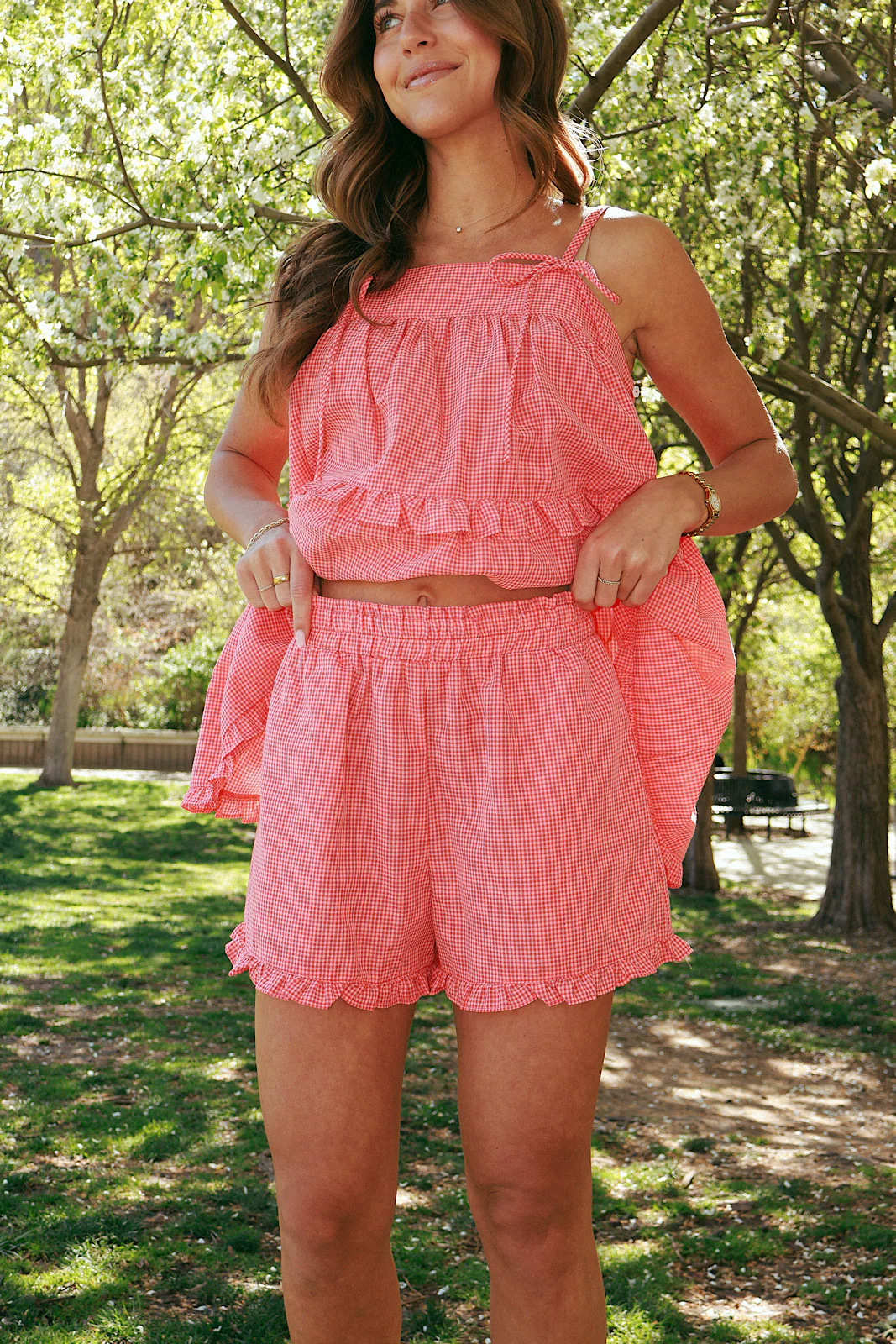 Strawberry Shortcake Gingham Shorts