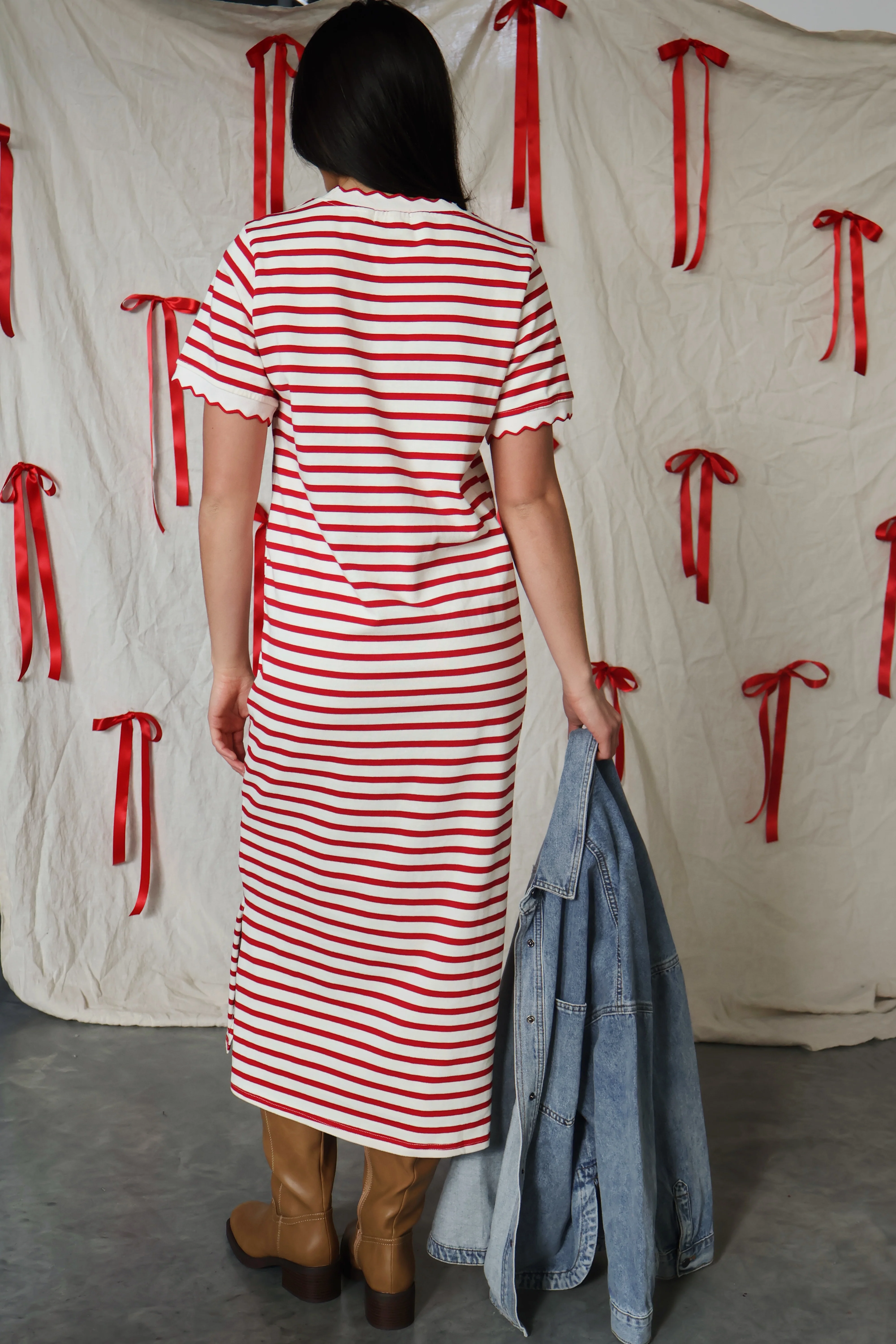 Stripe A Pose Dress - Image 5
