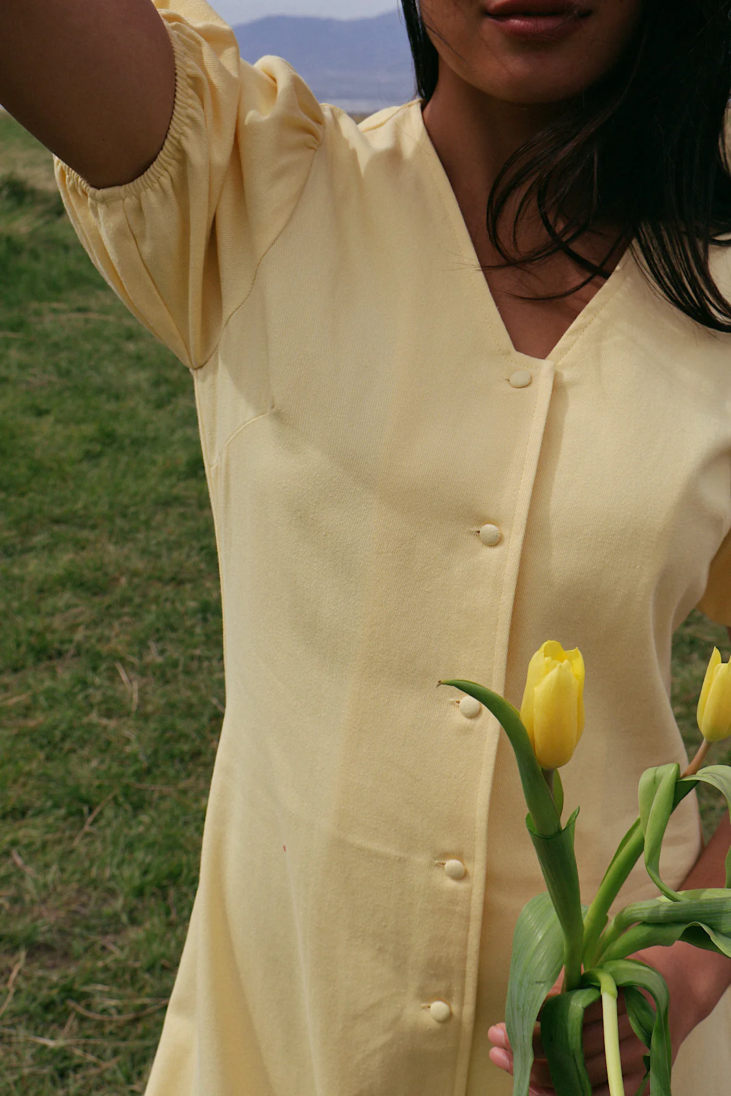 Sunnie Midi in Butter Yellow - Image 3