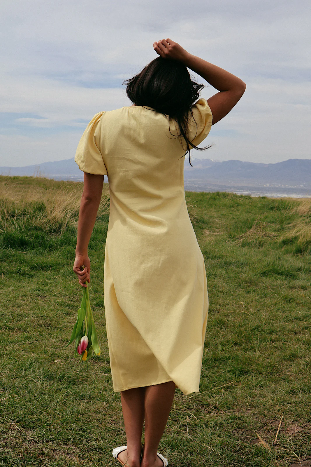 Sunnie Midi in Butter Yellow - Image 5