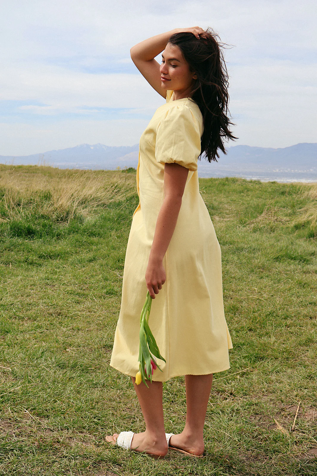 Sunnie Midi in Butter Yellow - Image 6