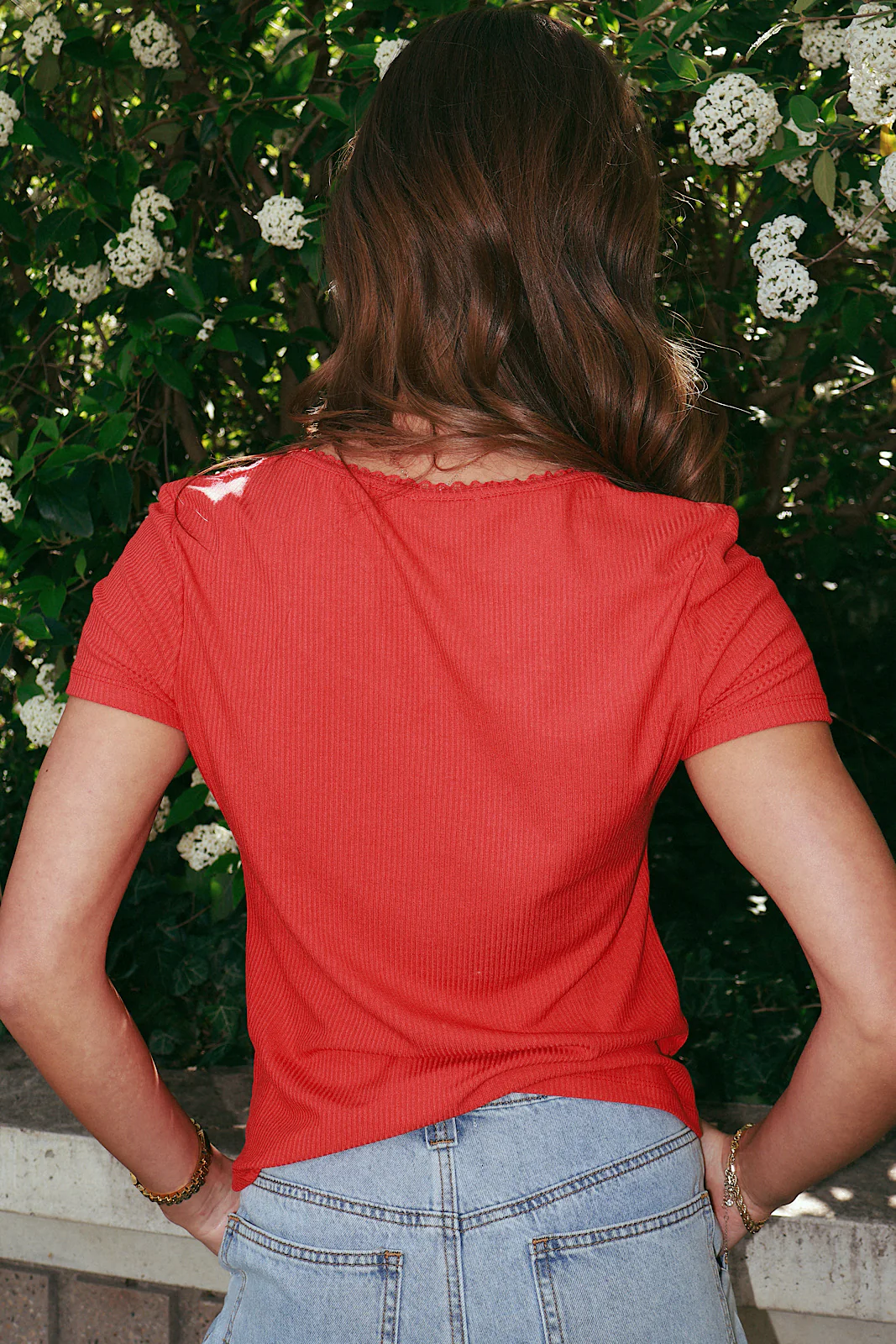 Sweetheart Ribbed Tee - Image 4