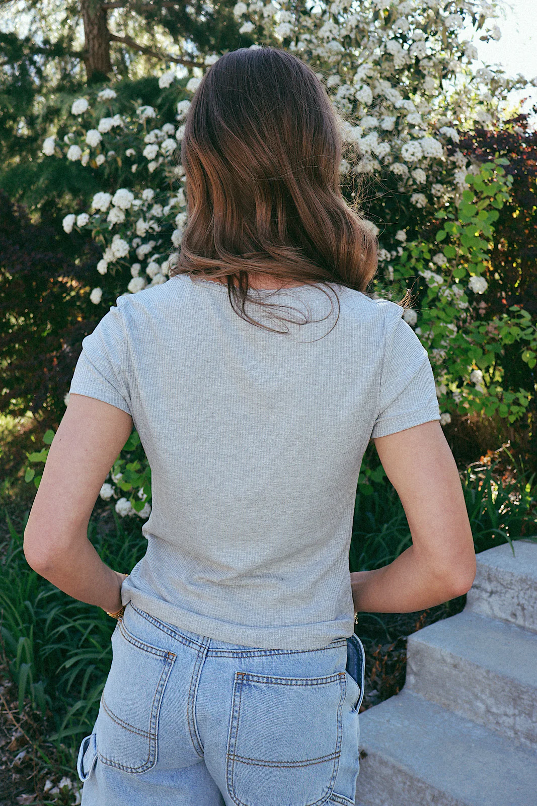 Sweetheart Ribbed Tee - Image 8