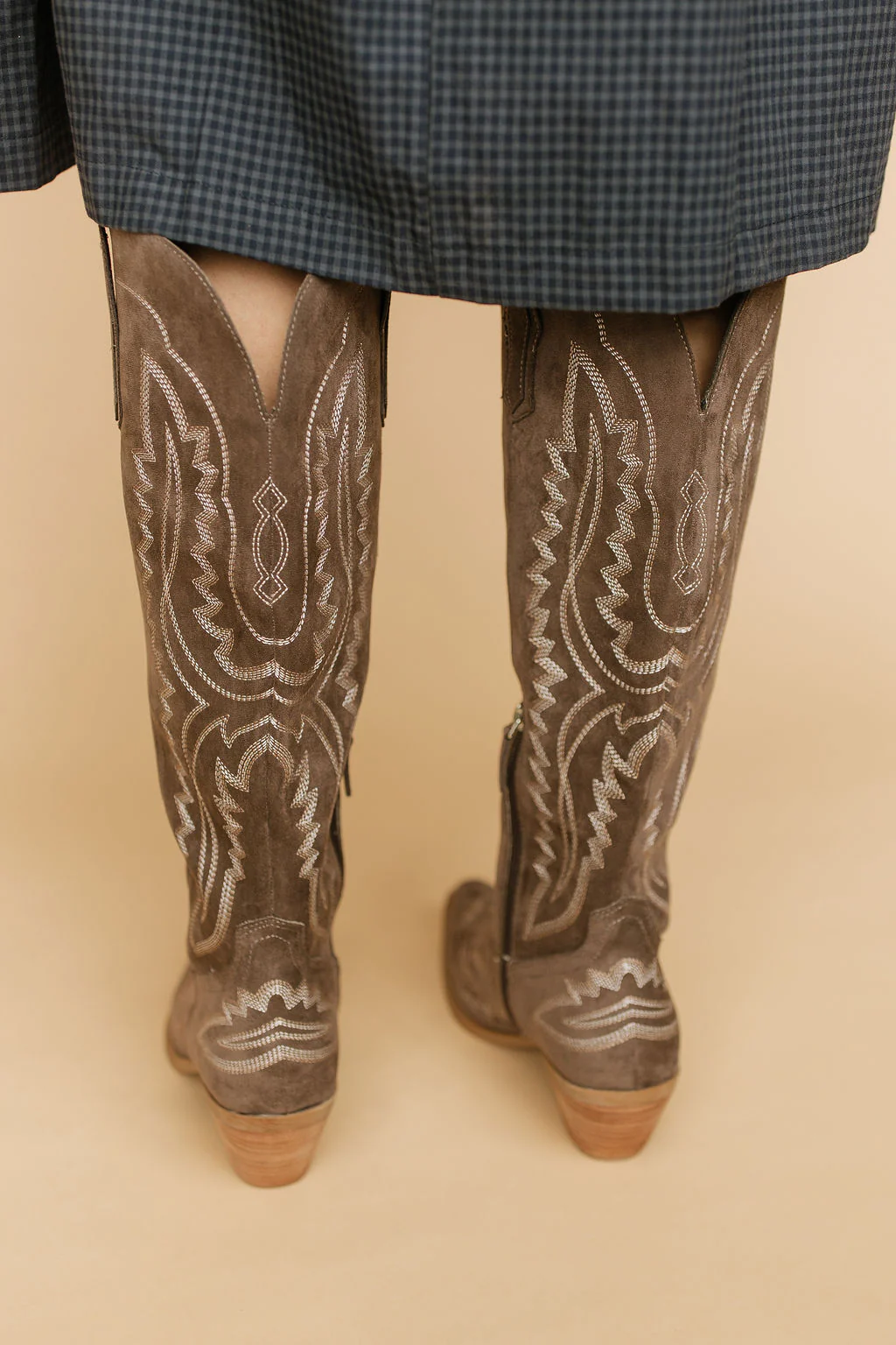 Tess Boots in Dark Chocolate - Image 3