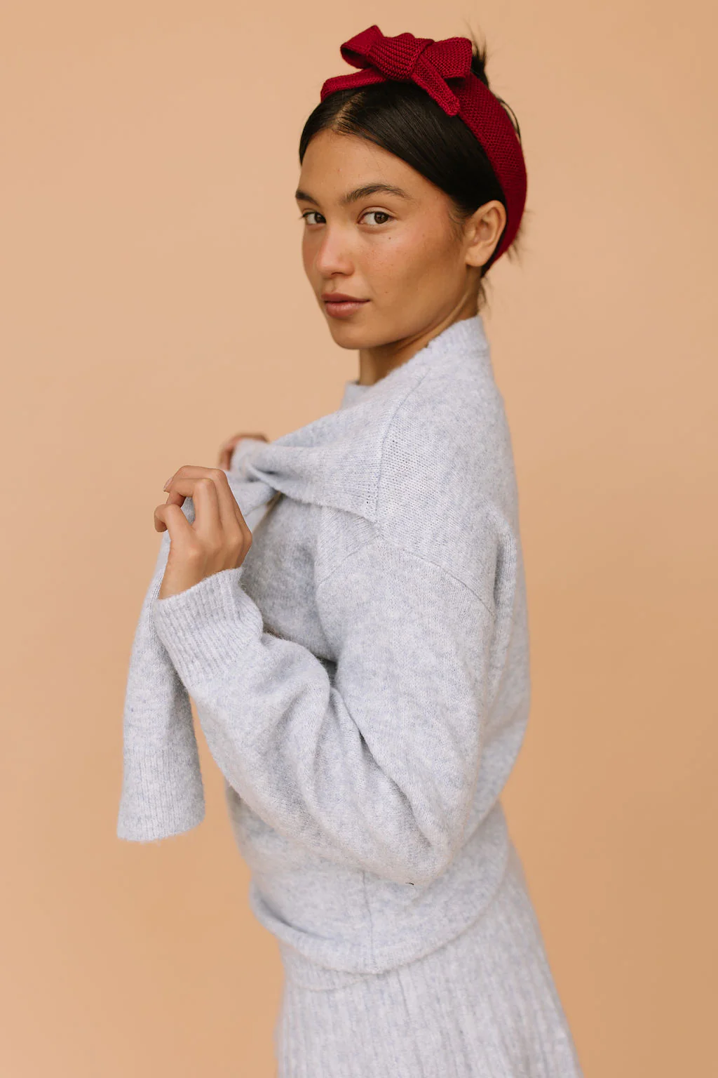 FINAL SALE - Tiffany Sweater in Dusty Blue - Image 3