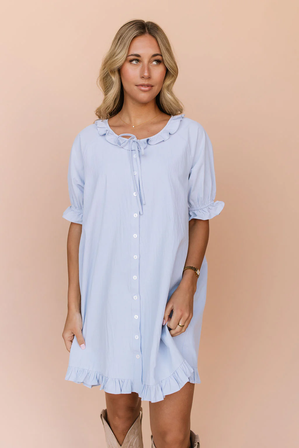 Wendy Ruffle Dress