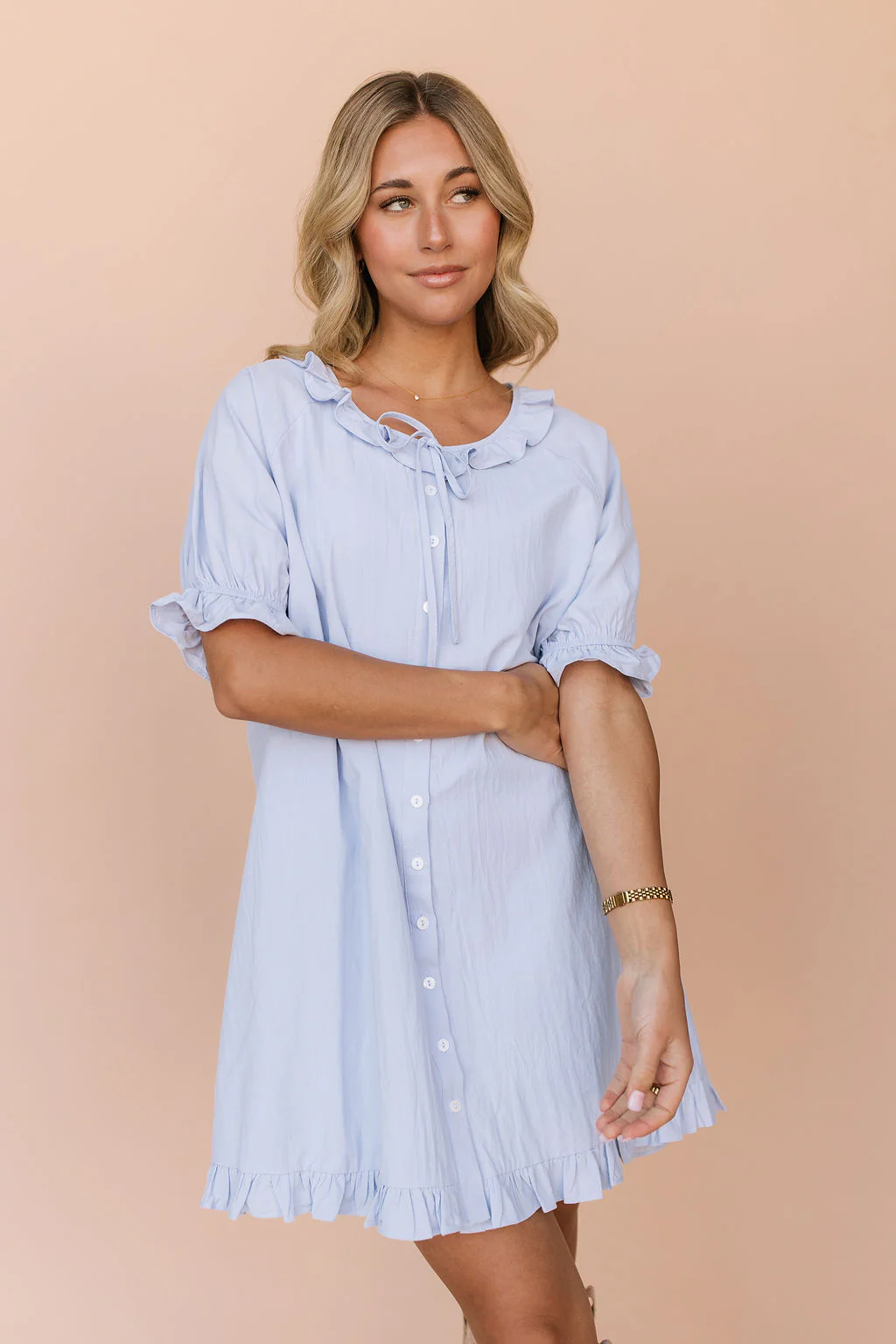 Wendy Ruffle Dress - Image 3
