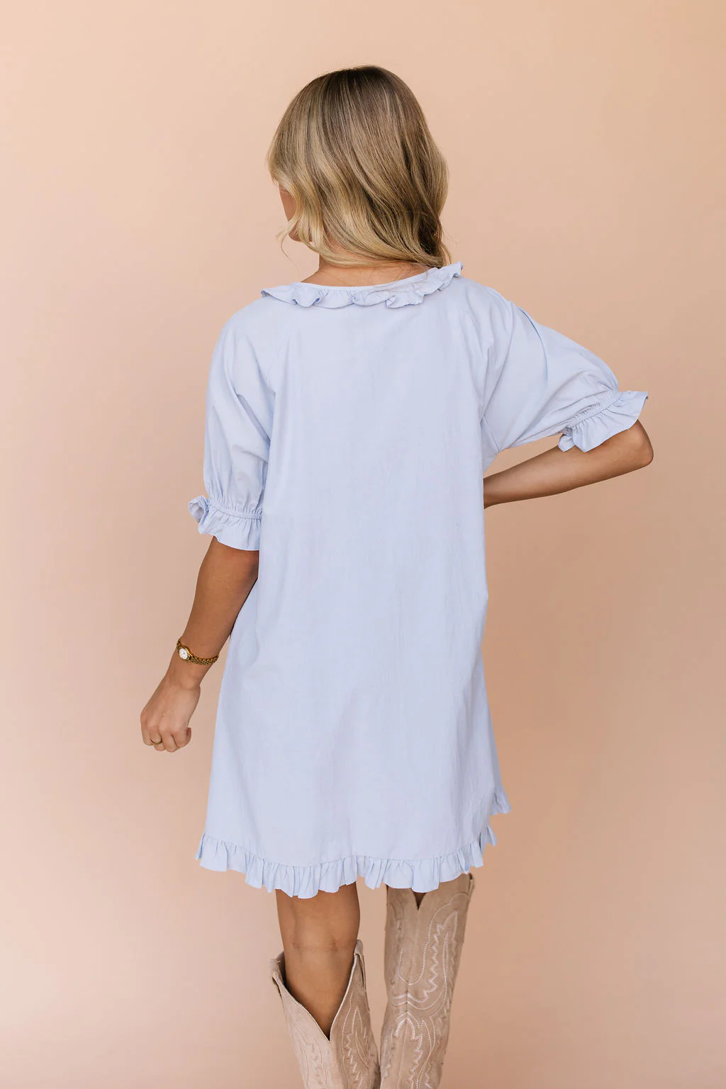 Wendy Ruffle Dress - Image 5